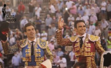 El toreo de Sergio Serrano se encumbra con Victorinos en una tarde para el recuerdo