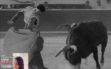Frida Saa con Corazón Taurino en Caxuxi