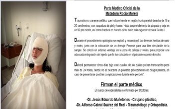 Zacatecas: Rocío Morelli Sufrió Trauma Craneoencefálico