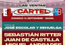 Ritter y Juan de Castilla, Historia Colombiana en Las Ventas