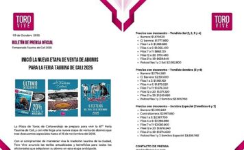 Toro Vive Lanza la Nueva Etapa de Abonos de Cañaveralejo