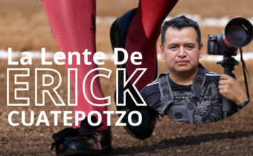 Erick Cuatepotzo en la Plaza Jorge El Ranchero Aguilar