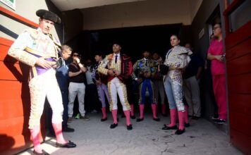 Luis Bolívar, Entre el Mal de Espadas de la Corrida Zapatista de Cali