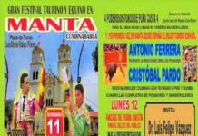 Manta se Prepara Para una Tarde de Arte y Casta Brava