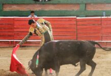 Une (C/marca) abrió la Puerta Grande al Temple y al Mando