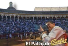 El Palco de Cortés de Gira por San Isidro y Morantiando