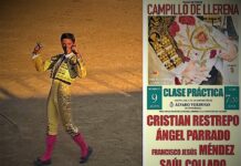 Cristian Restrepo Jr. en Badajoz.: 2 Orejas, Inteligencia y Arte