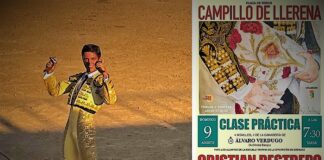 Cristian Restrepo Jr. en Badajoz.: 2 Orejas, Inteligencia y Arte