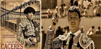 Cristian Restrepo, Junto a Emilio de Justo en Cáceres